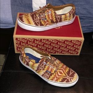 Vans X Pendleton shoes size 10.5
